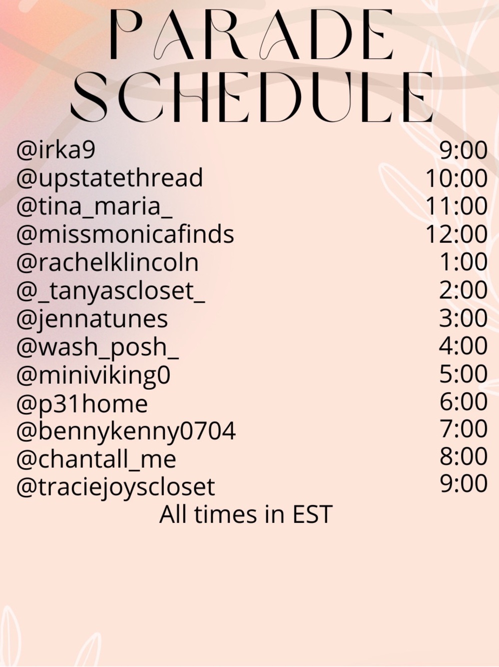 RAID PARADE June 11th 💗 $3 STARTS 💗 Starting at 9:00am EST Thursday June 11th - Picture 2 of 2